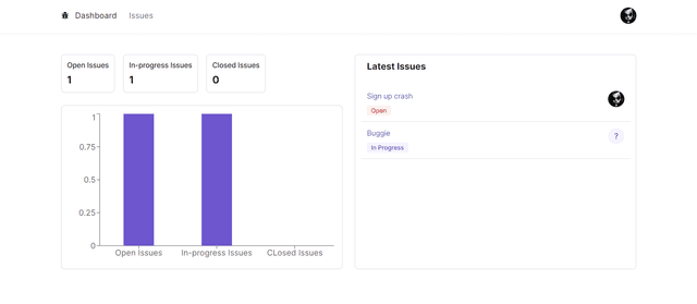 issue tracker web app
